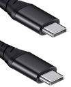 USB-C to USB-C Charger Cable 0.25m black