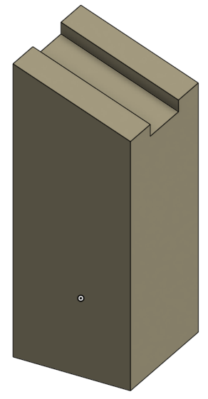 BRO Aufbock-Block (1x Holzblock zugeschnitten)