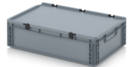 Euro Container with lid 60x40x18.5cm 30L